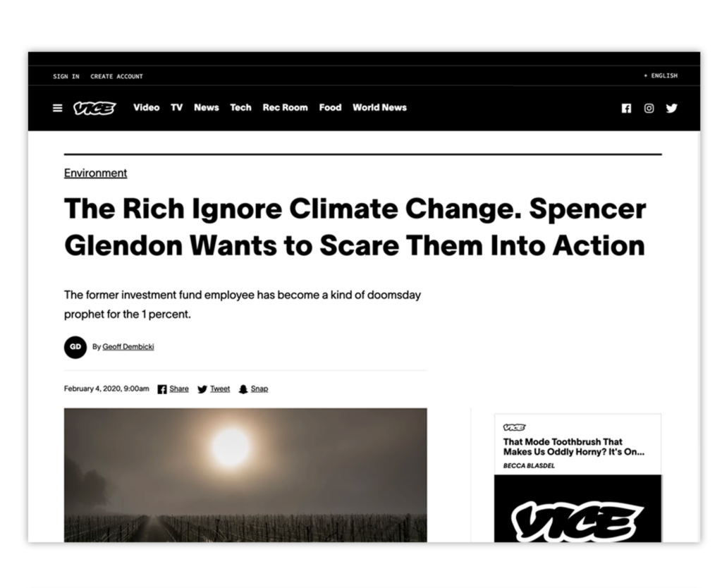 Spencer Glendon · Probable Futures